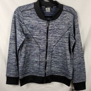 RBX Active zip up Jacket Size M Blue.